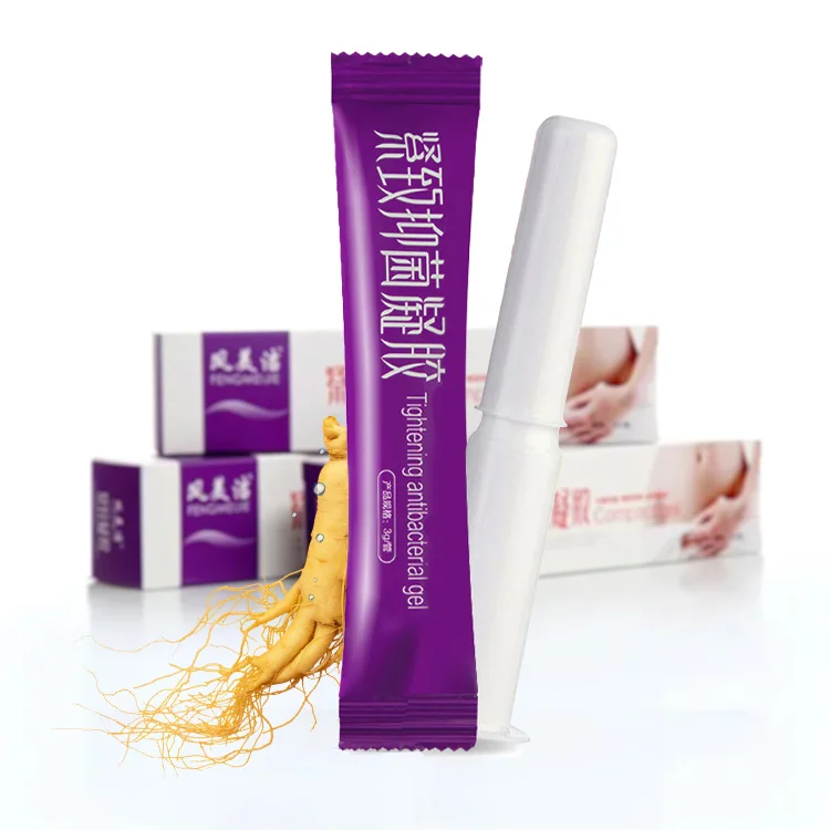 

Natural Herbs Tighten Vaginal Tightening Gel Tight Vagina Shrinking Bacteriostat Gynecological Gel, Yellow brown or as your customized