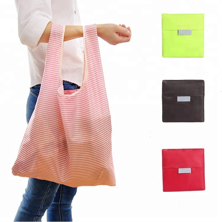 foldable shopping bag in pouch personalised