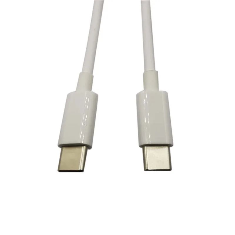 

Factory high quality 60W 3A PD quick charge usb c to usb c charging cable for Macbook tablet pc and phone, White