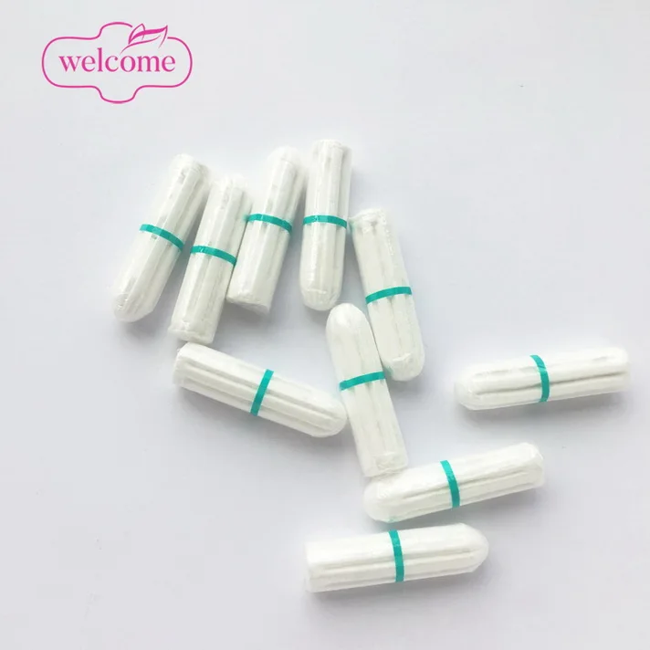 

Private Label GOTS Certified Organic Cotton Tampon Comfort Silk Touch Feminine Hygiene Ladies Tampons