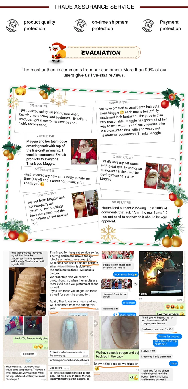 santa wig and beard  (4)