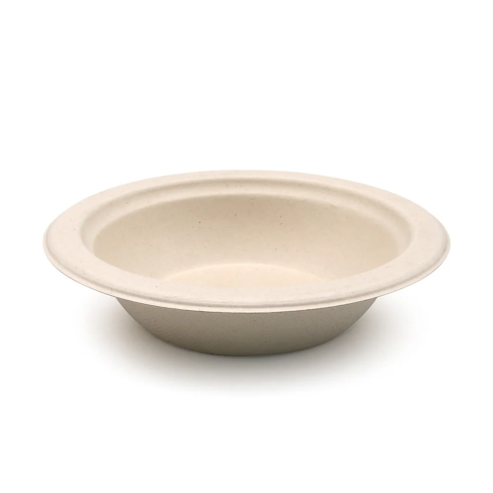 

Sugarcane Bagasse Biodegradable Tableware Kithchen Food Serving Ramen Bowl Disposable
