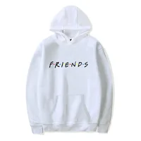 

Wholesale Friends letter printing Logo cotton polyester Fleece Pullover unisex cheap Hoodie sweatshirt streetwear