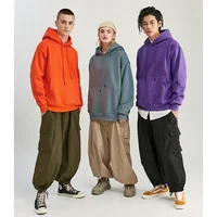 

Wholesale Oversize Fleece Warm Men's Hoodies Street Style Hoodies