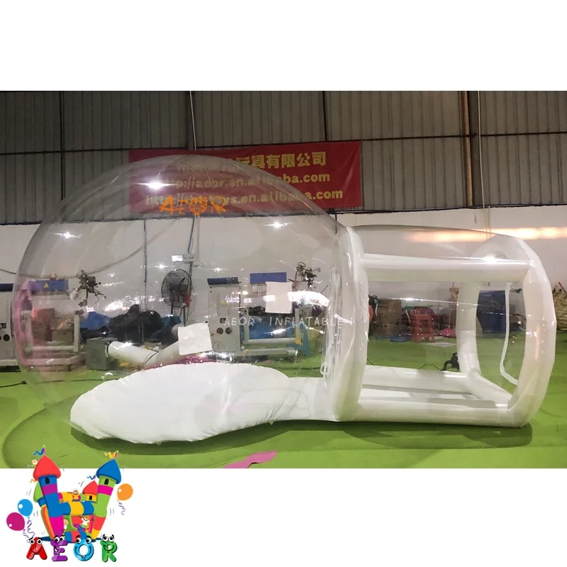 

Bubble Tent Hotel Inflatable Bubble Tent House Family Camping Backyard Transparent Air Dome Tent with Blower