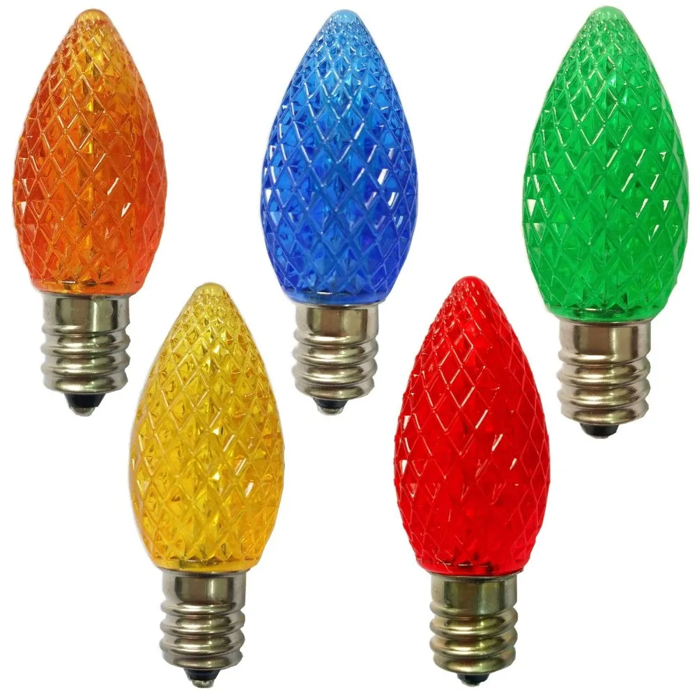 
China Promotional Lightweight Indoor and Outdoor Mini Color Party Decoration C9 LED Christmas Light 