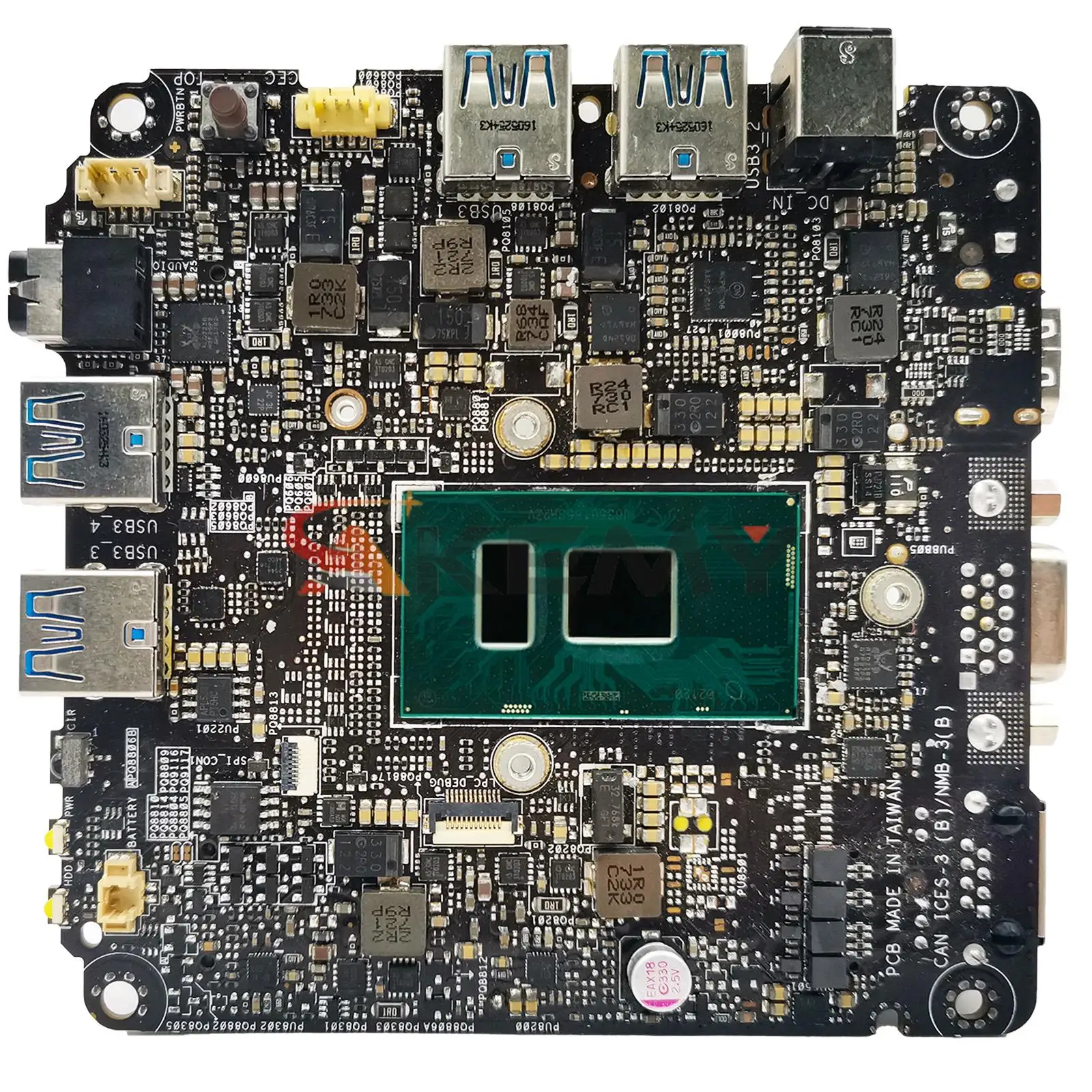 

For ASUS UN66 Mini Small Motherboard N-A-N-O MiniITX I5 I7 6th Gen CPU Motherboard 4K Virtual Machine N-A-S