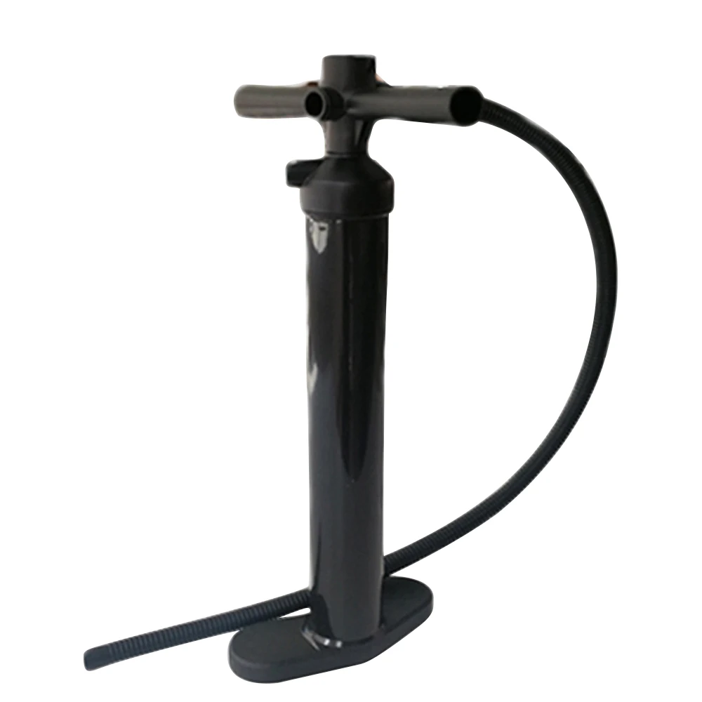 

Newbility Aluminum Alloy Double-acting air pump for inflatables two way pump, Black