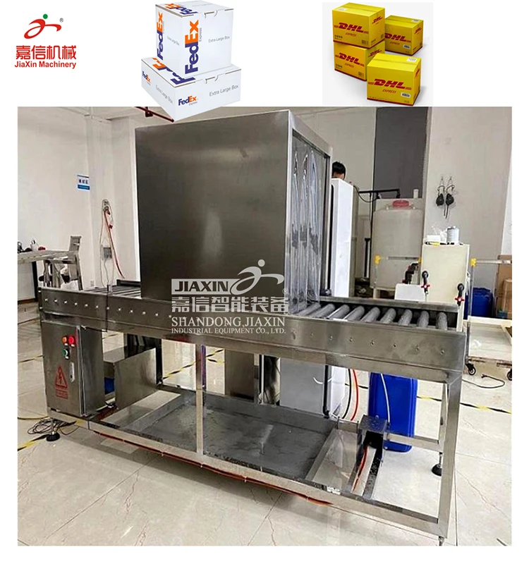 
Frozen fish Outer packing sterilize tunnel 