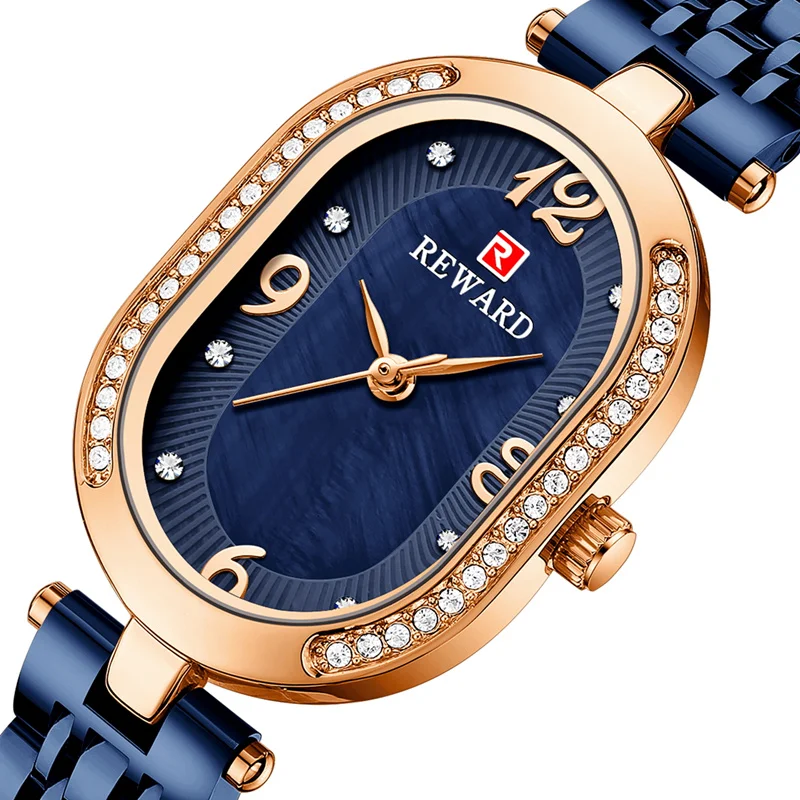 

Reward Newest Luxury lady women chronograph quartz watch China factory latest fashion casual wrist watch montre femme 2021