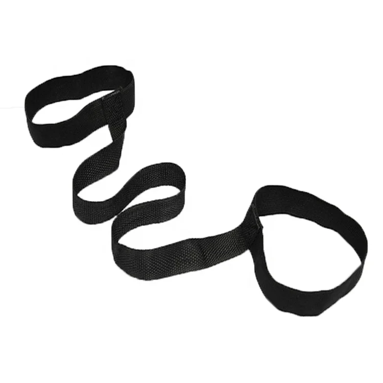 

Pure black Yoga cushion sling adjustable custom Yoga cushion bearing belt