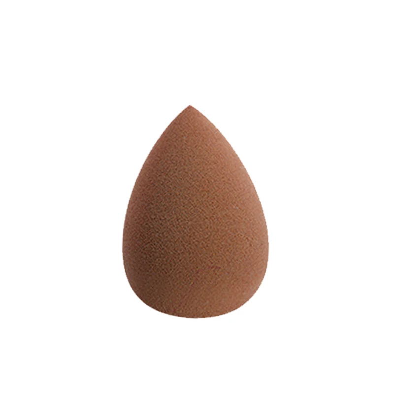 

OEM ODM Private Label Soft Skin Friendly Vegan Brown Makeup Sponge Custom Logo with Case and Box