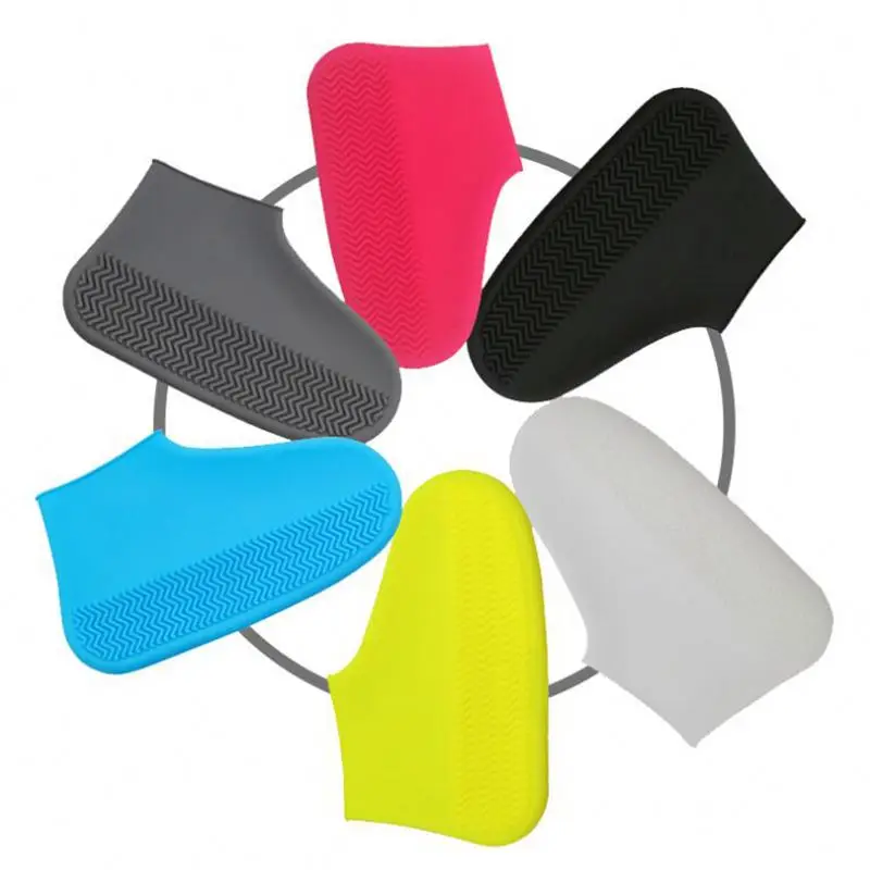 

Shoes cover rain waterproof ,Ajum reusable silicone waterproof shoe covers for sale, Customized color