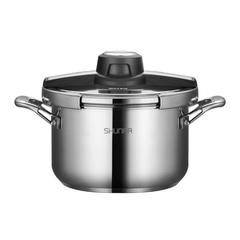 

5.2L stainless steel pressure cooker pot commercial induction pressure cooker fashion new design pressure cooker