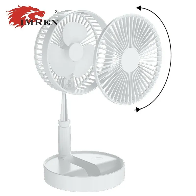 

IMREN Portable Handheld Mini Fan Rechargeable Electric Stand Fan for Camping