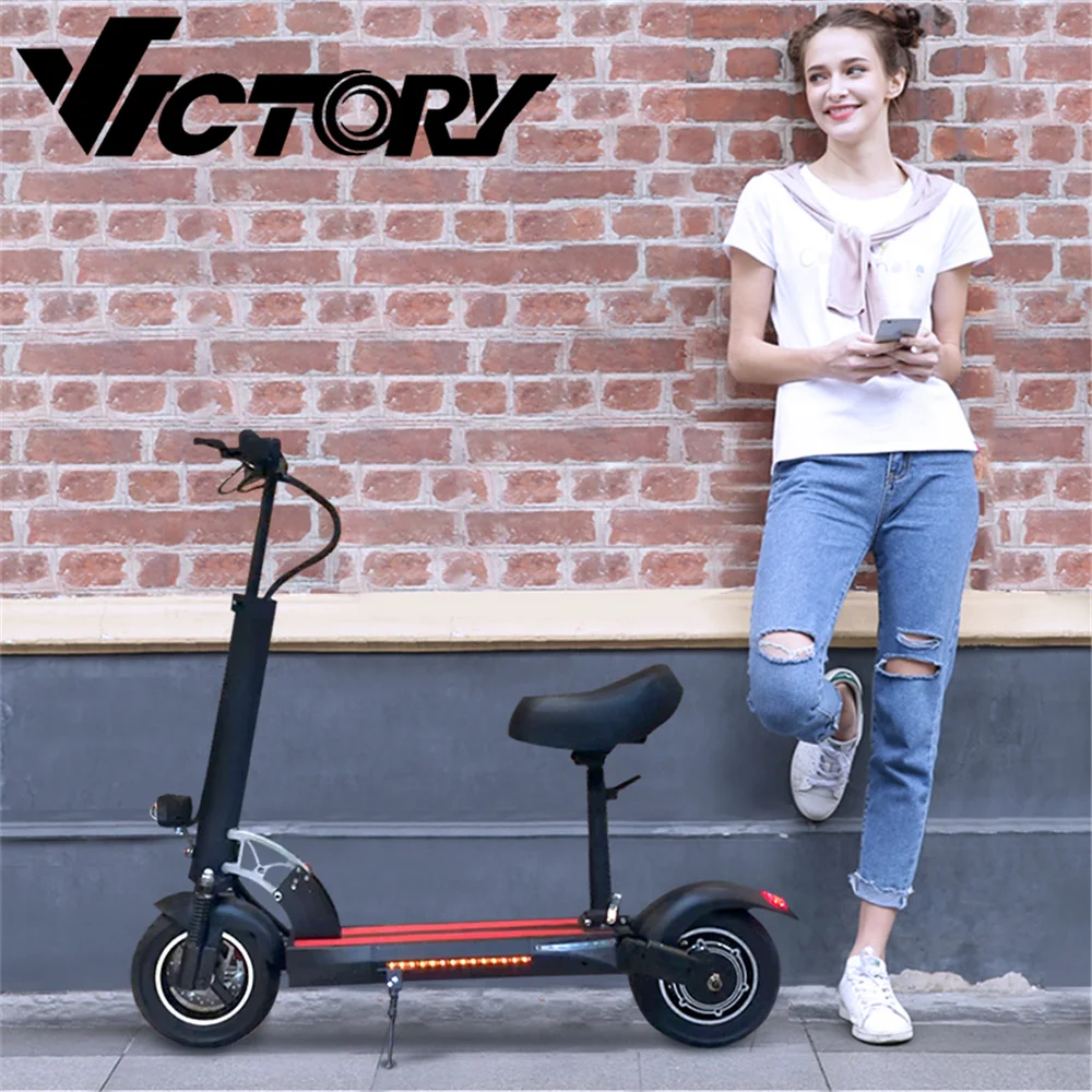 Online Best Service EU Warehouse Popular High Quality Two Wheels 500W 48V 15ah battery M4 Kugoo Electric Scooter, Black