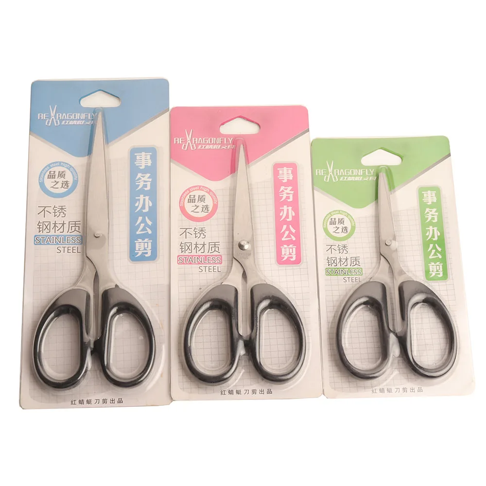 

Best selling straight hair scissors stainless steel scissors durable for student office supplies, Customer color acceped