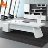 Modern wooden white executive office desk ceo office furniture