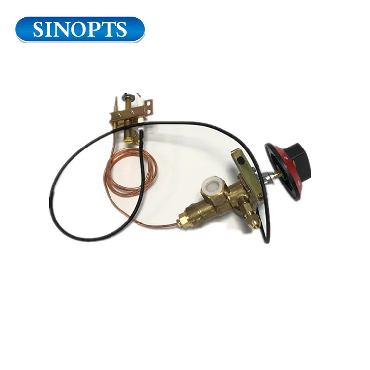 Gas Control Brass Safety Valve Pilot Burner Thermocouple Regulator