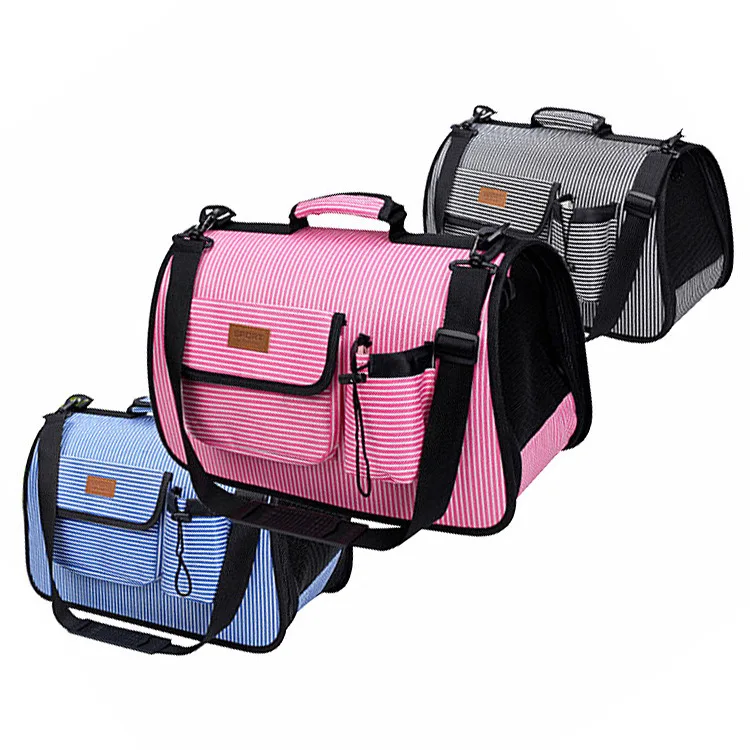 

New handbag cat bag breathable pocket foldable portable pet bag out portable travel pet bag carrier unique