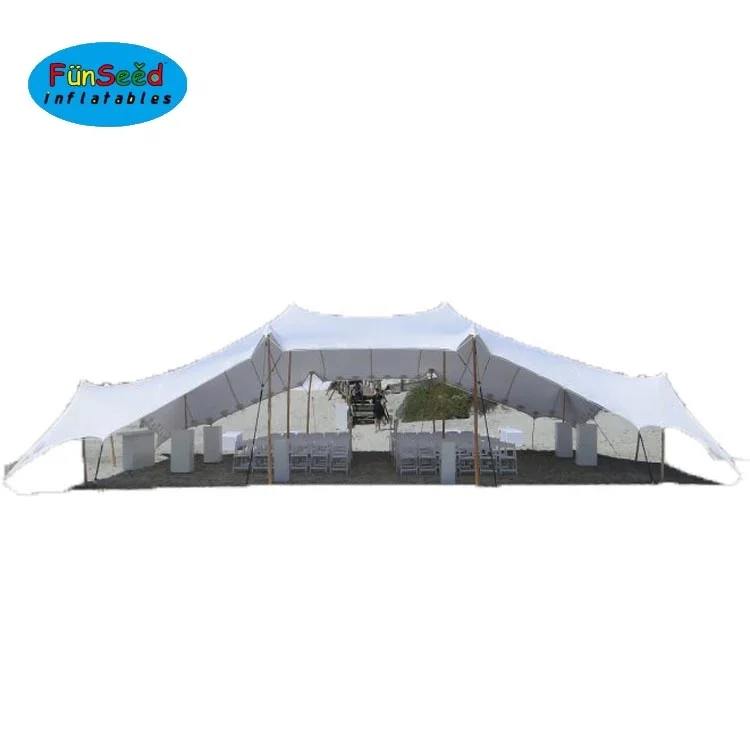 

outdoor large bedouin stretch tent, White