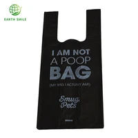 

ASTM D6400/EN13432 Compostable Private Label Dog Poop Bag Clean Up Dog Poop Starch Bags Biodegradable With Tie Handle