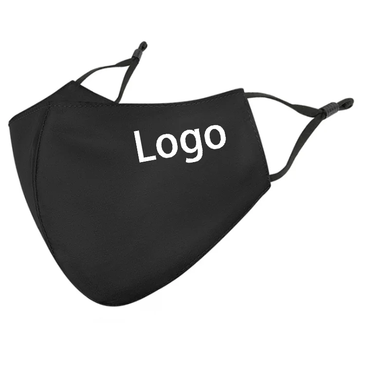 
Custom logo Reusable printing cotton facemask embroidery fabric cloth face masks 
