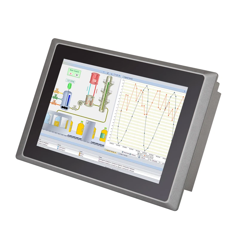 

13.3 inch Fanless Industrial Android tablet Rugged Pc 13.3" Frameless Intel Processor Industrial touch screen Panel PC Computer
