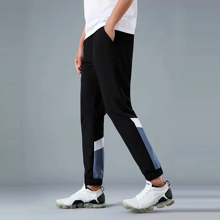 

OEM Fitness Leggings Track Pants Casual Joggers Sweatpants Men's Quick Dry Pants & Trousers, Grey/black