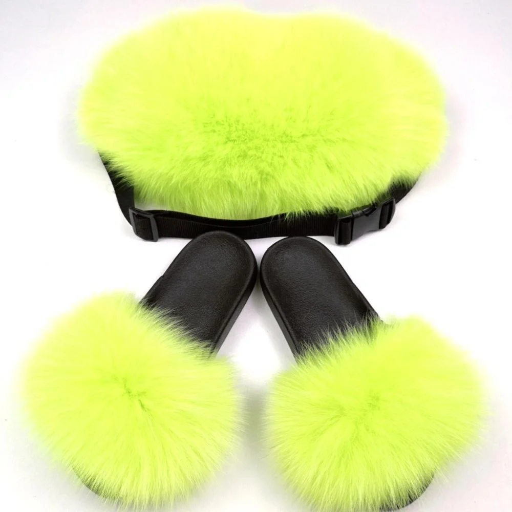 

New Fashion Custom Logo Fur Fanny Pack ladies Waist Bag, Customized