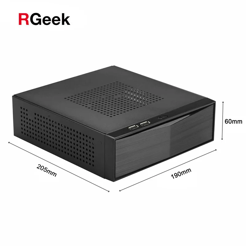 

RGeek Custom Cheap Barebone System Computer Hardware Desktop Mini PC Windows10 Thin Client Intel Core J1900 Motherboard Mini ITX