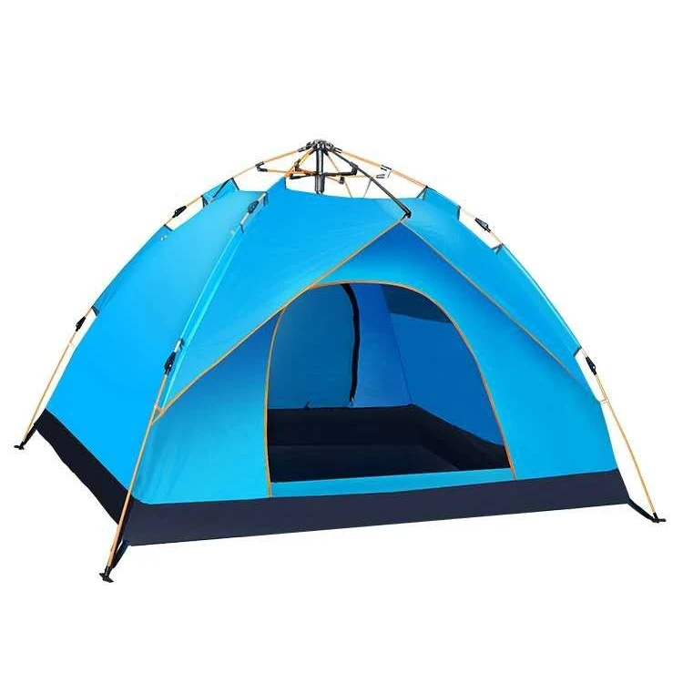 

Easy Automatic Glamping Gonflable Rooftop Outdoor Tenda Family Canvas Waterproof Tente De Camping Trip Tent 4 Person