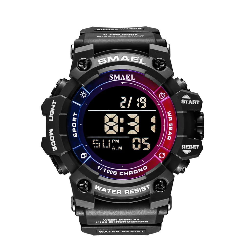 

Fashion SMAEL NEW wrist watches 8046 automatic digital men sport watch
