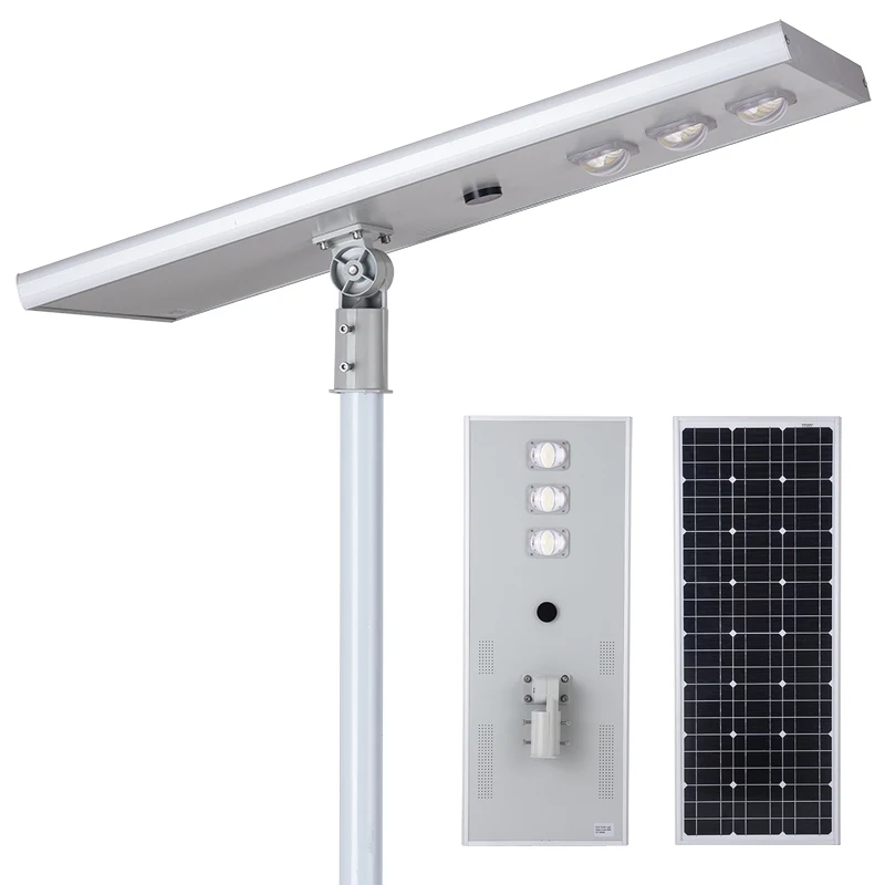 super bright motion sensor 60watt integrated solar led street light outdoor price