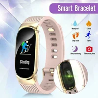 

QW16 Smart Bracelet Fitness Tracker Band 3 Heart Rate Monitor Waterproof Pedometer Sport Watch Fashion Smart Wristband