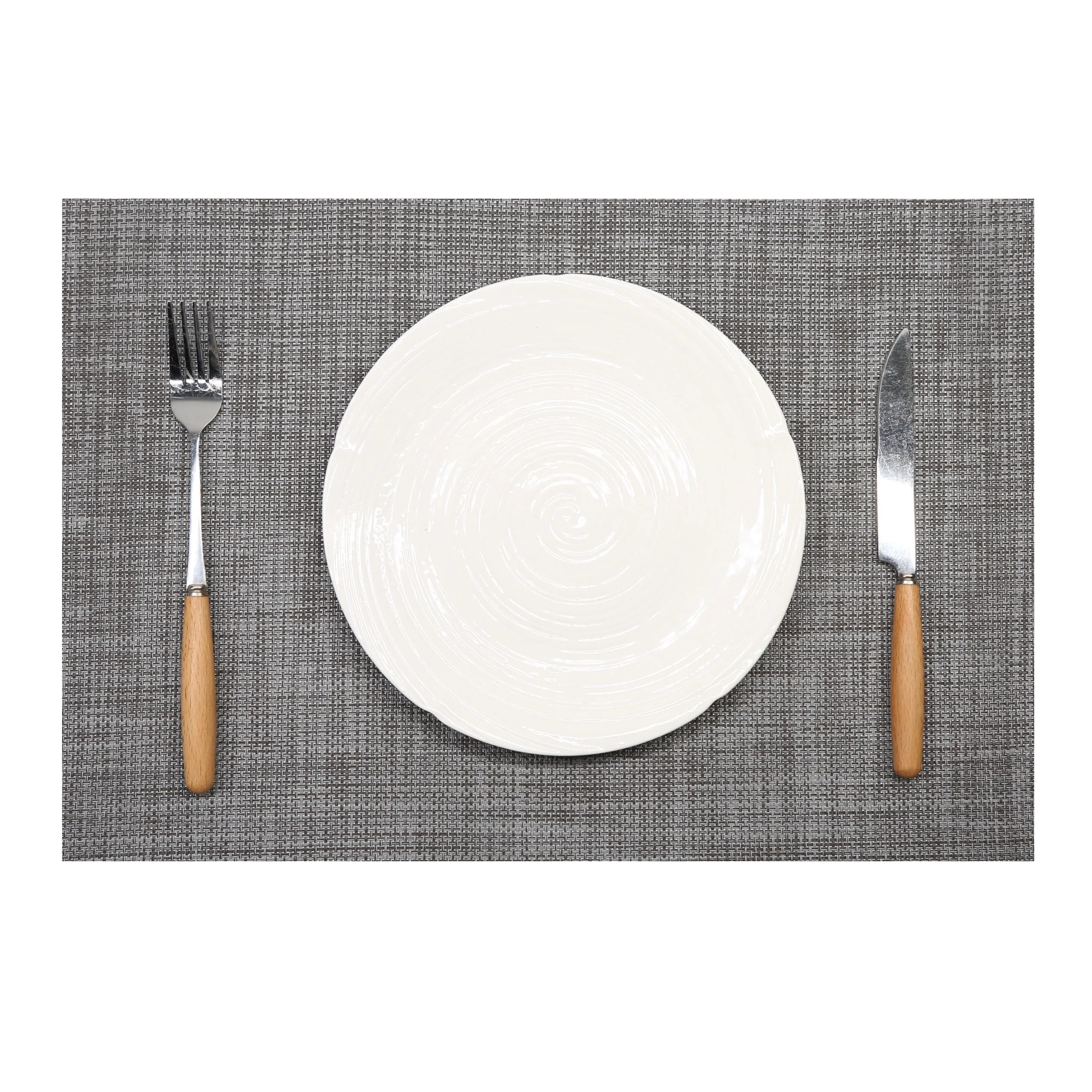 Tabletex Dining Table Washable Woven Vinyl Placemat Nonslip Heat