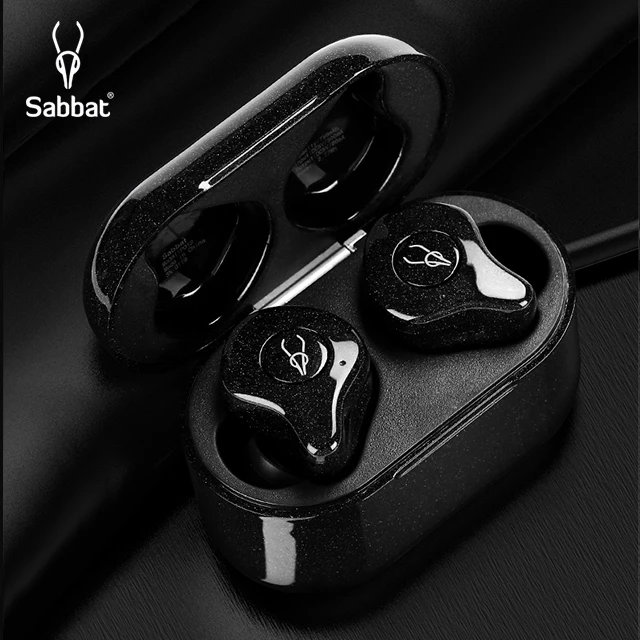

2021 New Glitter Dark SABBAT E12Ultra Glitter Wireless Earbuds Hifi 5.0 Bluetooth Headphones