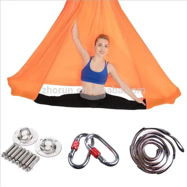 

China Factory Multicolor High Quality Air Yoga Hammock