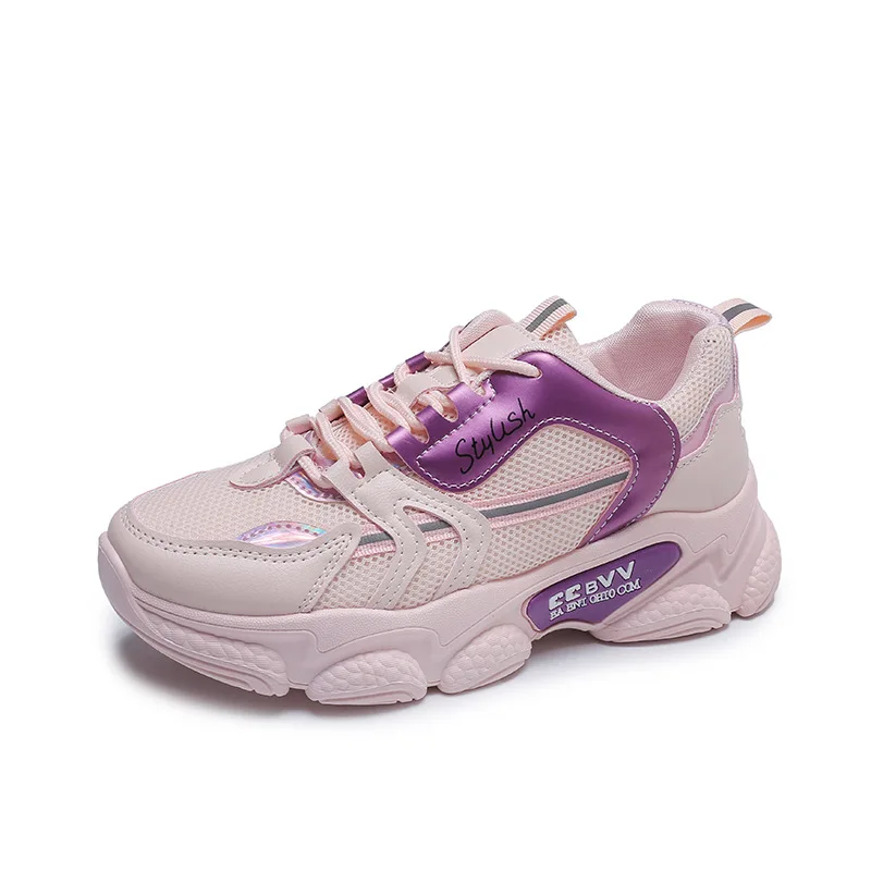 

Time-limited Yellow Color Wood Midsole Material Pink Color Chunky Shoes