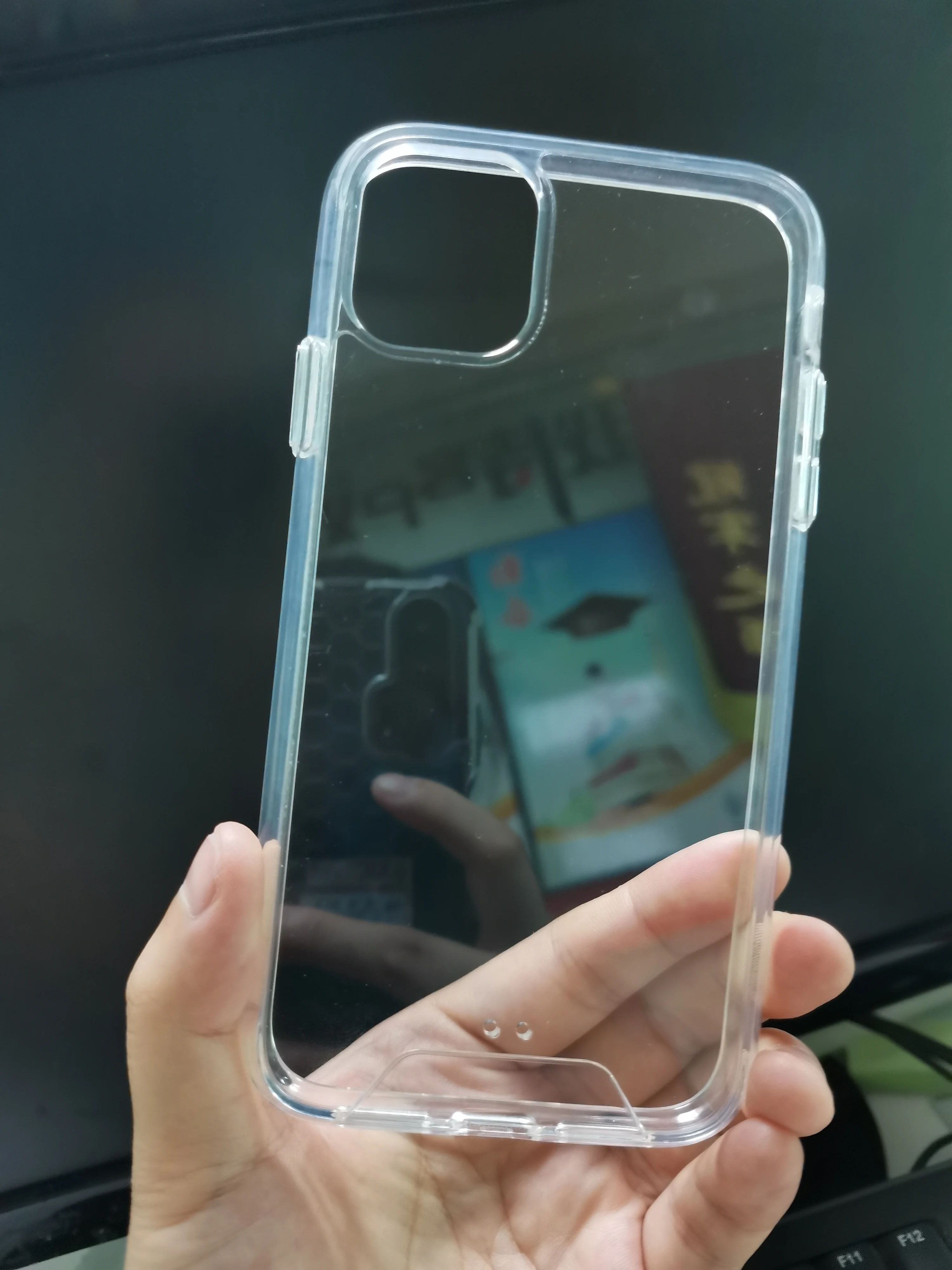 Wholesale Pc Hard Space Case For Iphone 12 Pro 6.1inch Clear Phone