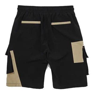 Men's 3-in-1 Bodybuilding Workout Shorts Lightweight Gym Training Short Running Athletic Jogger with Zipper Pockets