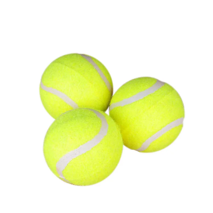 

tennis soft ball Hot Selling 20% Wool Natural RubberTennis Ball Match Training Ball, Yellow