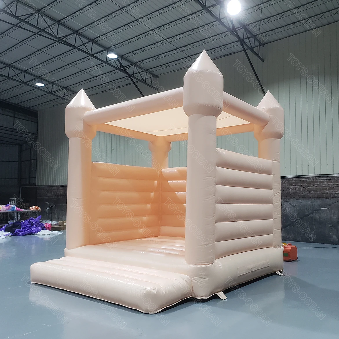

Commercial 4x4m adult White Inflatable Wedding Bouncer Jumper Jump Bouncy Castle Bounce House Combo white bounce house