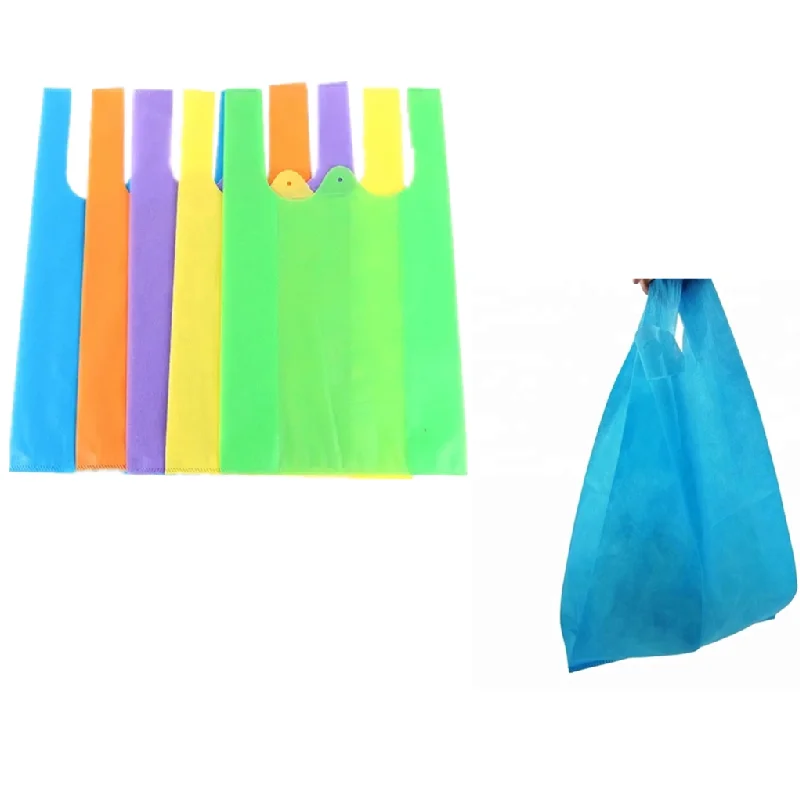 

T-shirt Bags PP Nonwoven Eco Friendly Nonwoven Shopping Bag Nonwoven Bag, White/blue/green/black/red/yellow