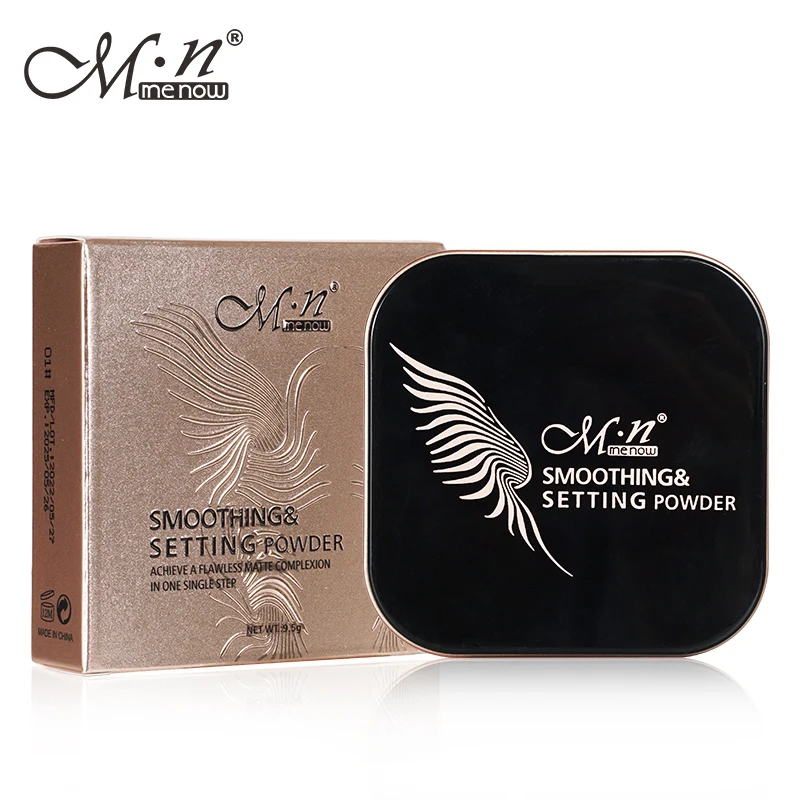 

MENOW New Arrival Smoothing Setting Powder Face Powder Control Oil Microfinish Compressed Pressed Powder For All Skintones