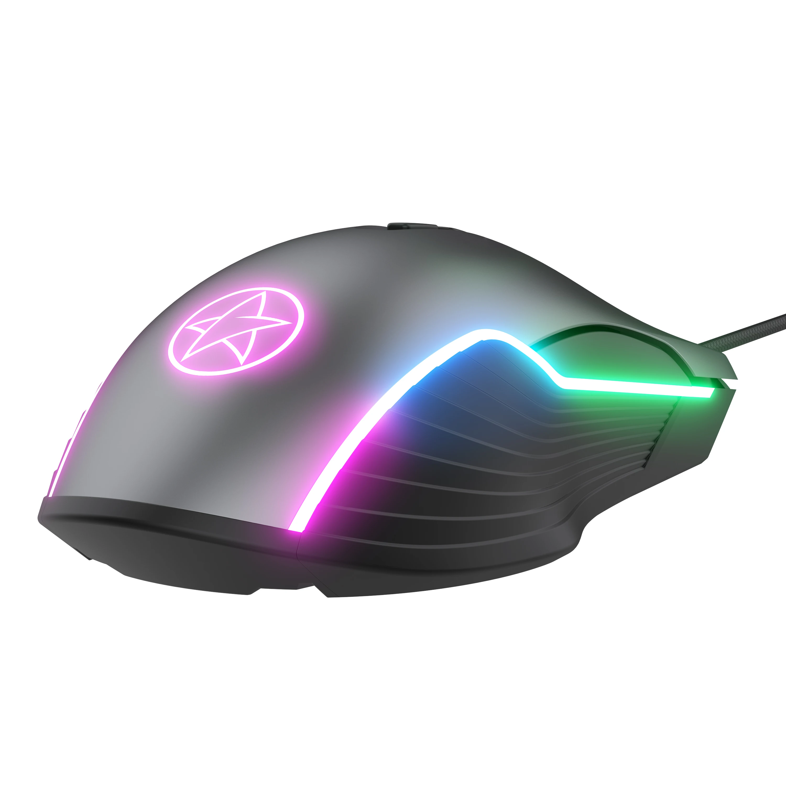 

G901 RGB Luminous Mouse with Macro Programming Adjustable 6400dpi USB Wired Gaming Mouse