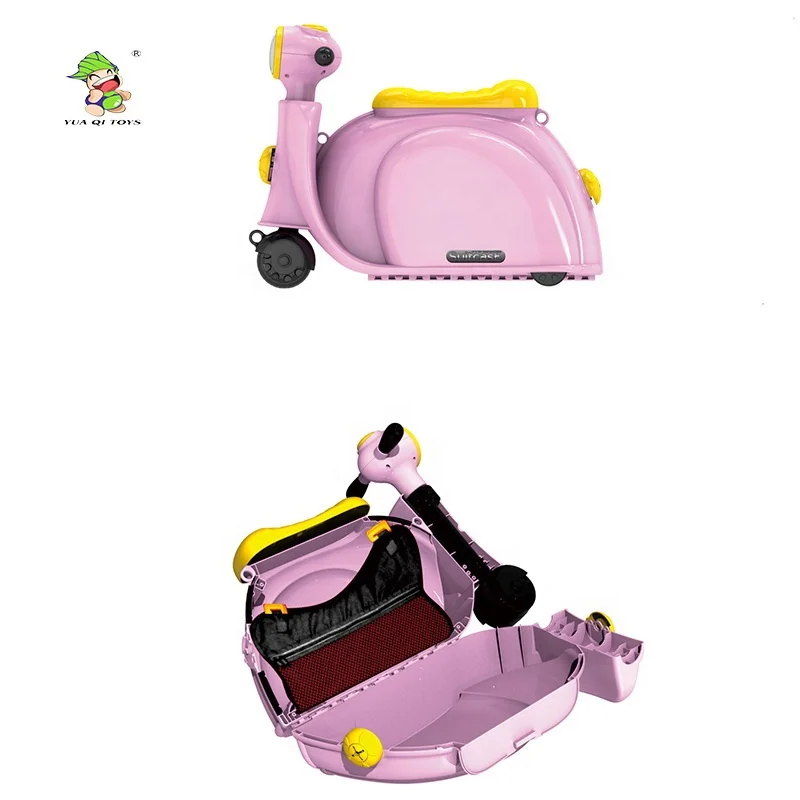 

Motorcycle suitcase toys ride on car Girl's Motorcycles Scooters, Blue,pink