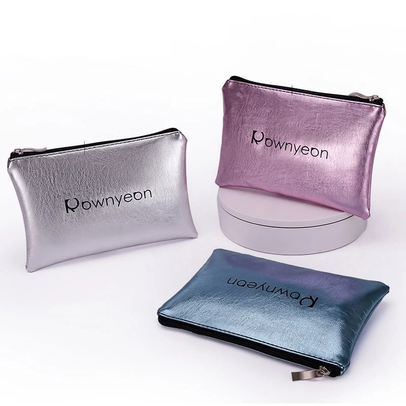 

Rownyeon New Pu Leather Small Purple Blue Silver Colorful Soft Fur Kids Coin Bags, Purple,blue,sliver