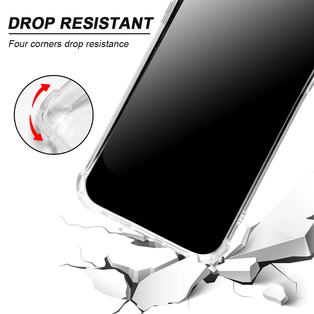 

Transparent Case For iPhone 11-12, Lighting Ladies Case For iPhone12 Pro Clear Max Case Original