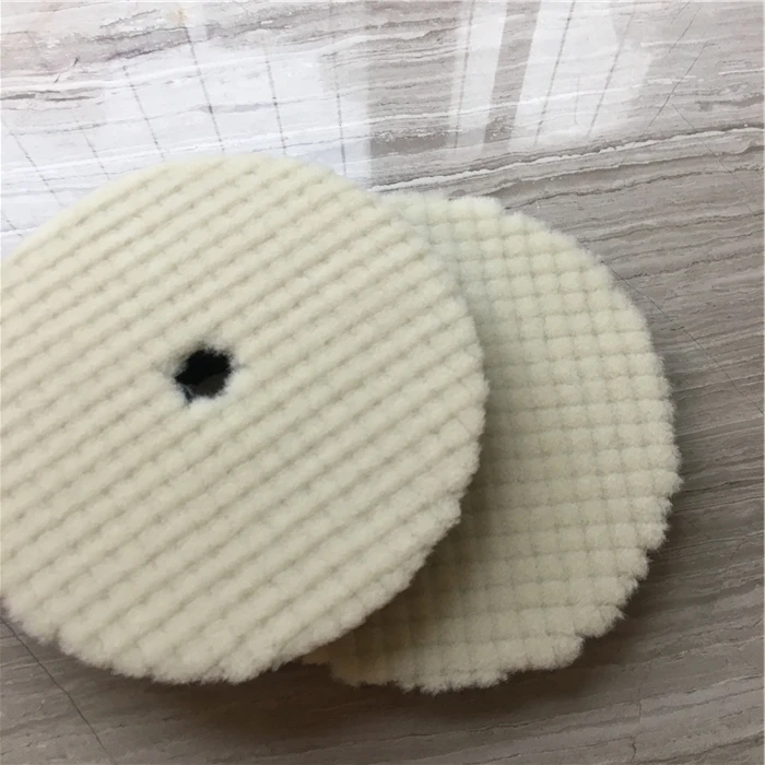 

Eco-Friendly Japan Strip Type Car Detailing Buffing Thick Wool Polishing Pad 6 Inch